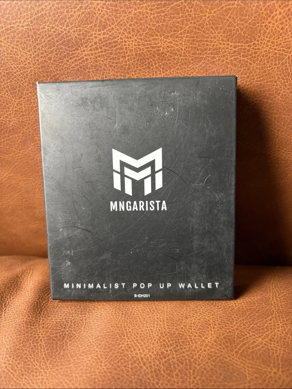 MNGARISTA Minimalist Slim Metal Wallet